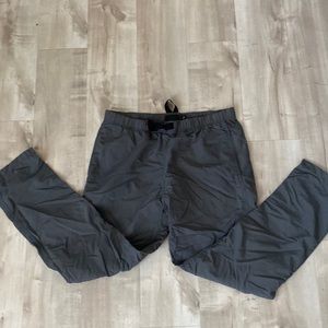 Gramicci Adjustable Waist Grey Nikon Athletic Pants